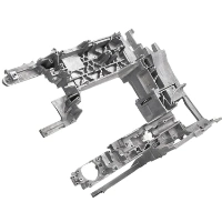 ADC 12 Aluminum Die Casting CNC Auto Machined Parts