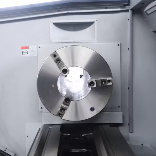 China CNC Big Hole Heavy Duty Pipe Threading Lathe Machine Qk1322 Qk1327 CNC Lathe